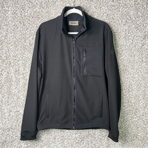Guess Jacket Men’s Medium Black Nylon Full-Zip